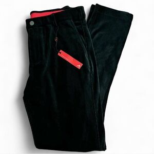 Redvanly Corduroy Straight Leg Gold Trousers